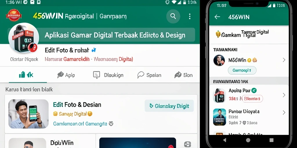 Tampilan antarmuka aplikasi 456WIN saat melakukan pengeditan gambar.