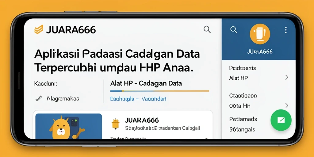 Tampilan antarmuka JUARA666 yang sederhana dan efektif.